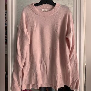 Lou & Grey Light Pink Sweater